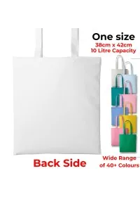 Personalised Long Handle Cotton Tote Bag RL100
