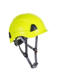 Portwest Height Peak-Less Helmet PS53  Yellow