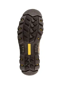 Dark Brown Buckbootz Safety Lace Zip Boot BSH008