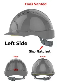 JSP Evo3 Safety Helmet Personalised Small Quantities