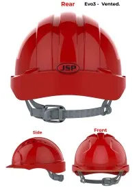 JSP Evo3 Safety Helmet Personalised Small Quantities