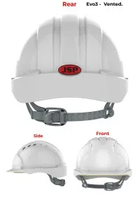 JSP Evo3 Safety Helmet Personalised Small Quantities