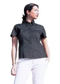 Uneek UC704 Ladies Pinpoint Oxford Half Sleeve Shirt