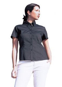 Uneek UC704 Ladies Pinpoint Oxford Half Sleeve Shirt