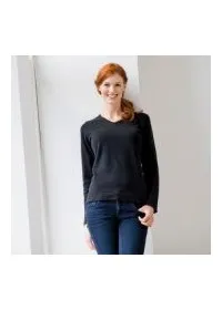 Henbury HB721 Women's 12 gauge V-Neck jumper