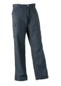 Russell J001M Poly/Cotton Twill Trousers