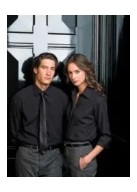 Russell J934M poly cotton Easycare Poplin shirt