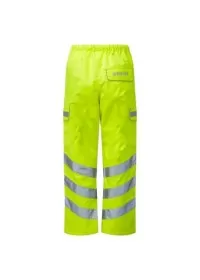 Pulsar Yellow Hi Vis Waterproof Overtrousers P206