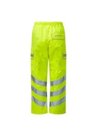 Pulsar Yellow Hi Vis Waterproof Overtrousers P206