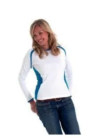 Uneek UC313 220GSM Ladies Premium Long Sleeve Union T-Shirt includes your logo