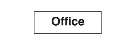 Office sign
