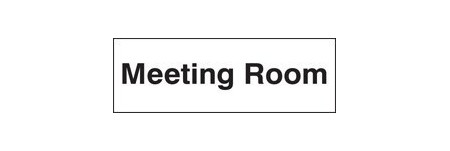 Meeting Room sign