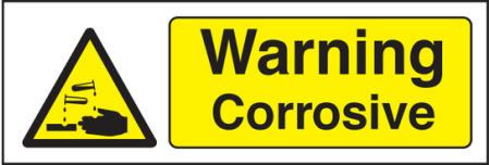 Corrosive sign