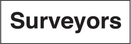 Surveyors sign