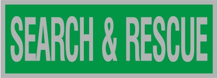 Search and Rescue Reflective Patch