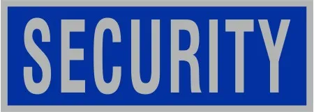 Security Badge - Reflective