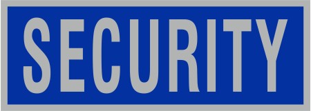 Security Badge - Reflective