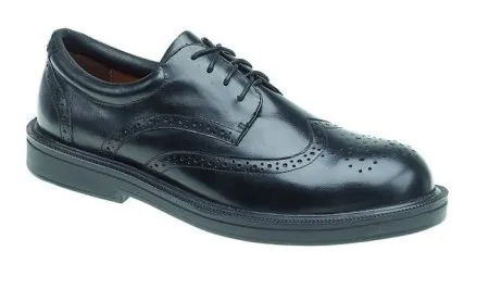 Metal Free Brogue Safety Shoe , HIMALAYAN-9810,