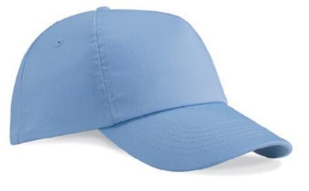 Beechfield BC10B Childs 5 Panel unlined cotton cap