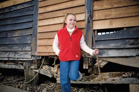 Result RE37J Kid's active fleece bodywarmer