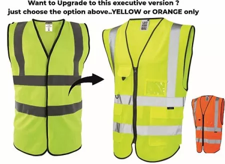 Upgrade your Hi Vis vest to an executive vest!