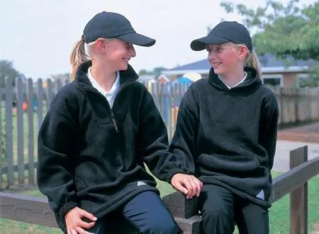 Result RE33J Kid's active fleece top 1/4 zip unlined