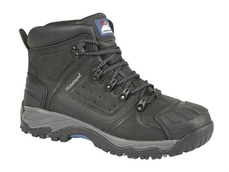 Black Waterproof S3 Safety Boot, HIMALAYAN-5206,