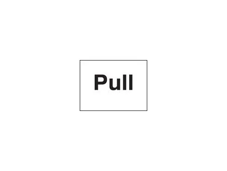 Pull sign