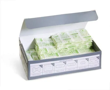 100 Assorted Fabric Plasters CFAFP100