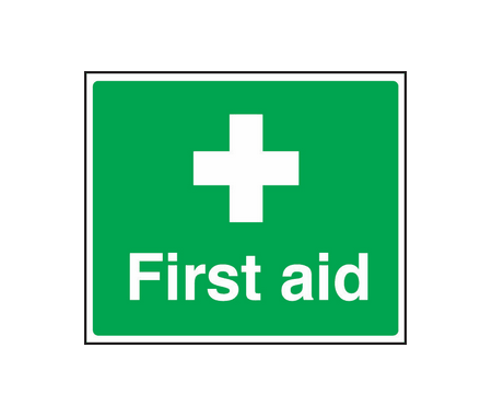 First aid sign