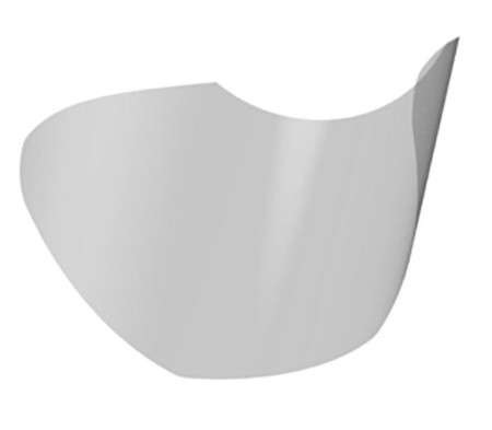 JSP Peel Off Visor Protector for force 10 mask, pack 10