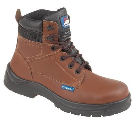 Brown HyGrip Metal Free Safety Boot, HIMALAYAN-5119,