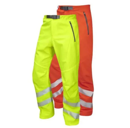 Leo Stretch Trousers Yellow & Orange WT01 Front