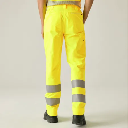 Regatta Hi Vis Pro Contract Stretch Action Trouser TRJ629