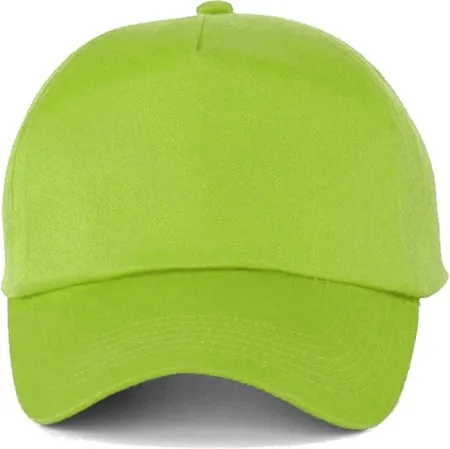 BC010 Beechfield 5 Panel Cap Lime Green
