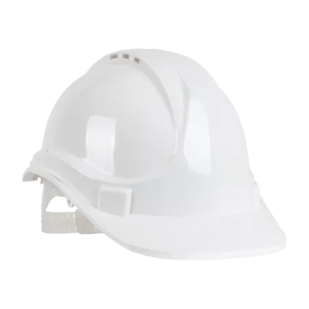 White Safety Helmet Vented Blackrock 7000