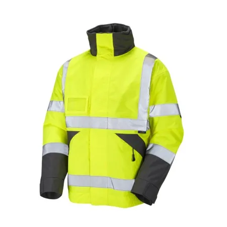J02 Leo Hi Vis Bomber Jacket Class 3