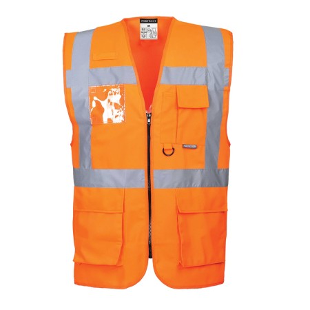 Portwest S476 Executive Vest Orange Front