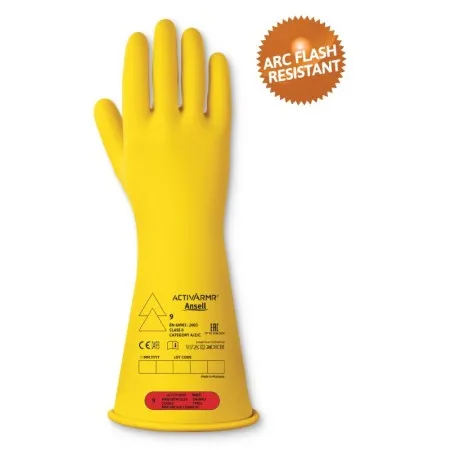 The Ansell Class 0 Low Volt Electrical insulating glove 11Inch
