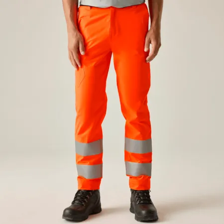 Regatta Hi Vis Pro Contract Stretch Action Trouser TRJ629