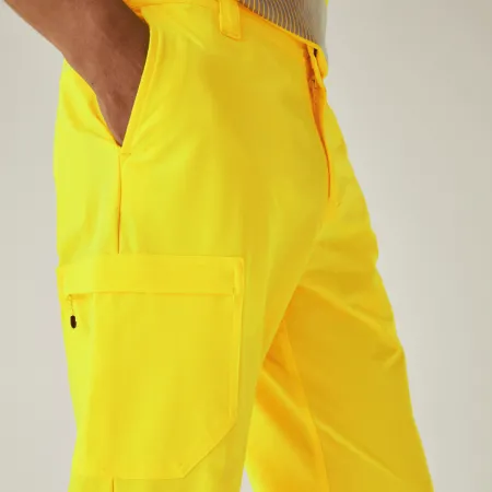 Regatta Hi Vis Pro Contract Stretch Action Trouser TRJ629