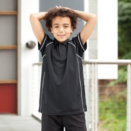 Finden & Hales LV372 Kids Piped Performance Polo