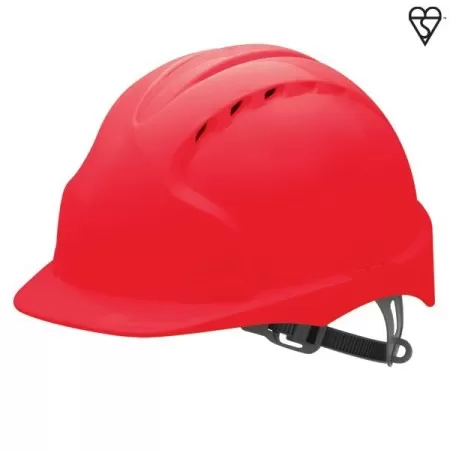 evo 3 safety helmet Red