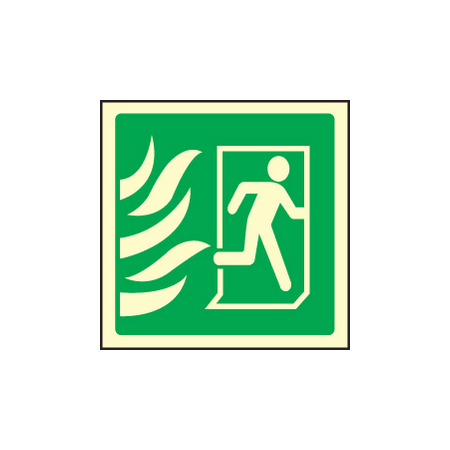 Running man symbol right HTM sign