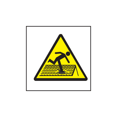Fragile roof symbol sign
