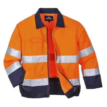 Cotton Hi-vis Jacket Portwest  TX70