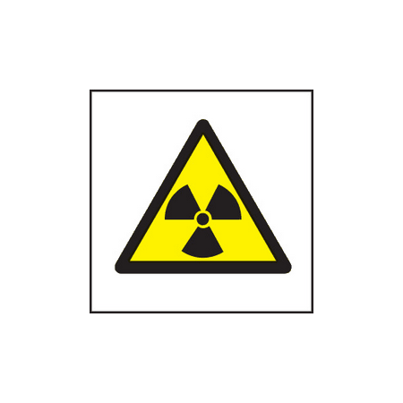 Radiation symbol sign