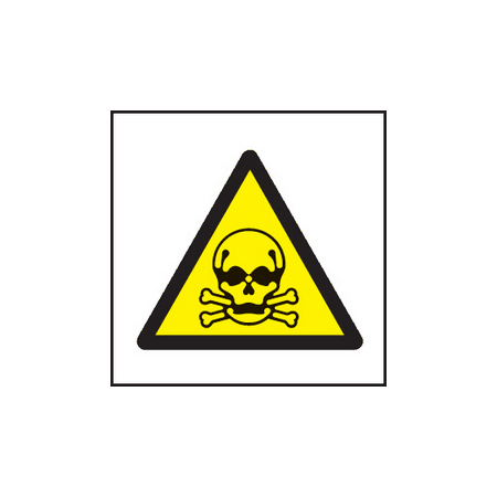 Poison symbol sign