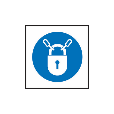 Padlock symbol sign