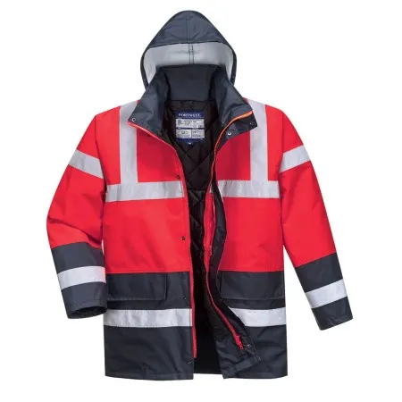 Hi Vis Contrast Traffic Jacket Portwest S466